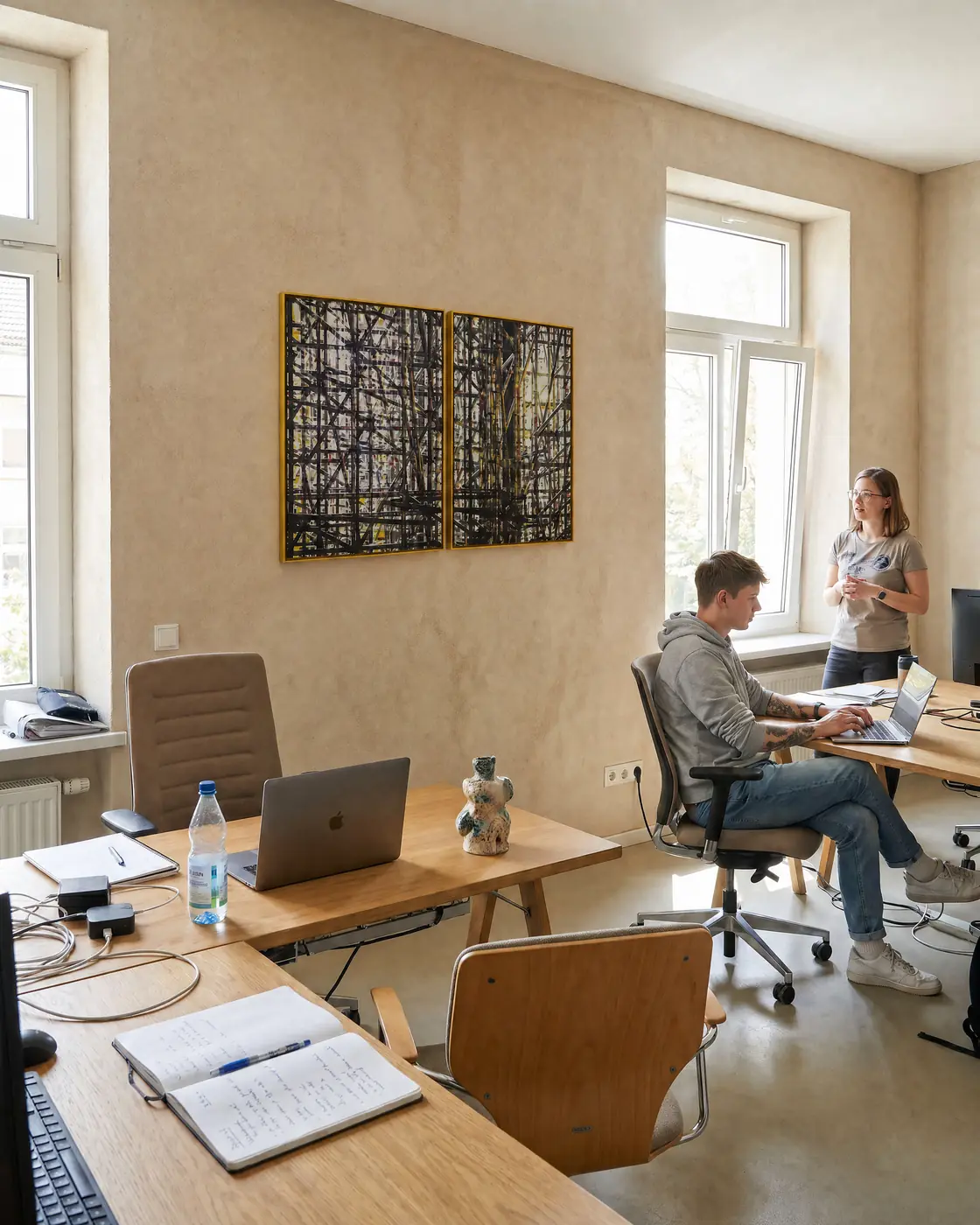 Fotokunst von Oliver Lipinski im privaten Wohnbereich